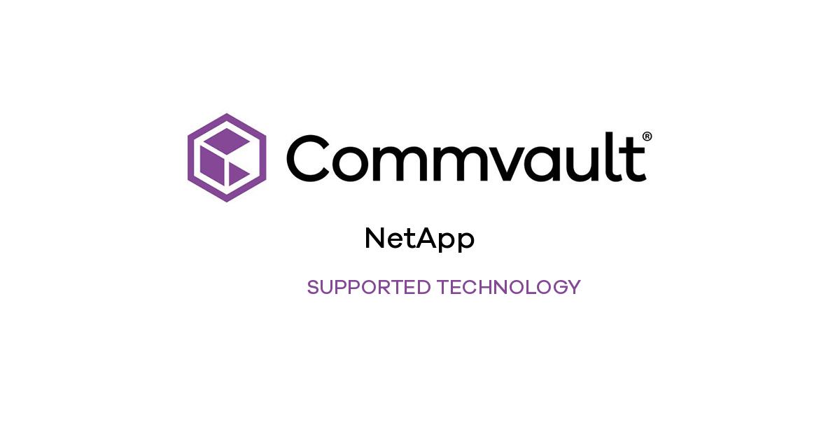 Netapp | Commvault