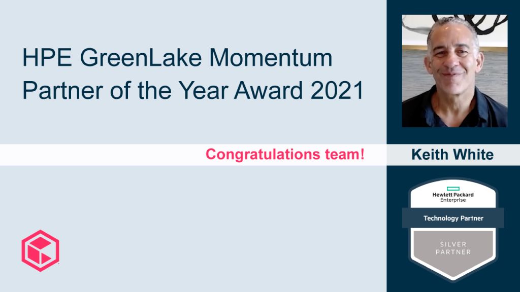 HPE GreenLake Momentum Partner of the Year Award 2021