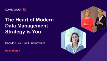 The heart of a modern data management strategy is you