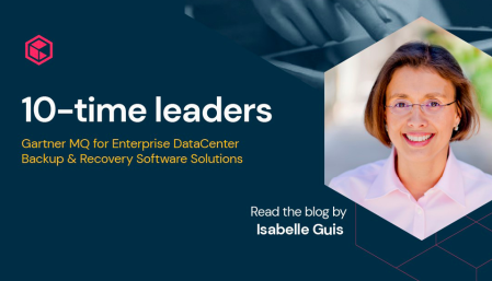 The Big 10: Commvault is Now a 10-time recognized Leader in Gartner® Magic Quadrant™