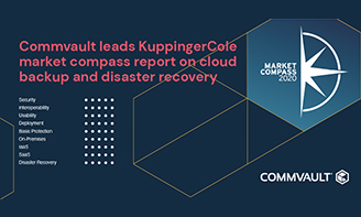 Recognizing Microsoft As Commvault Leads KuppingerCole Market Compass Report On Cloud Backup And Disaster Recovery