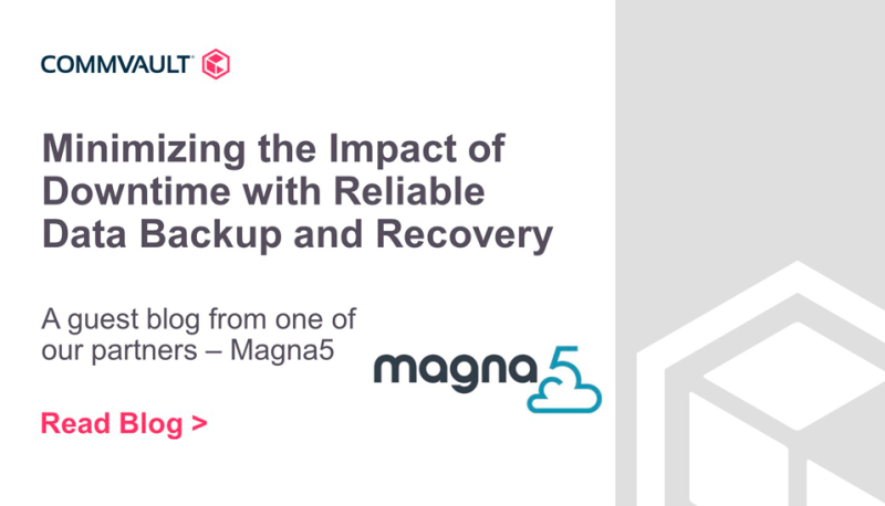 Minimizing the Impact of Downtime with Reliable Data Backup and Recovery