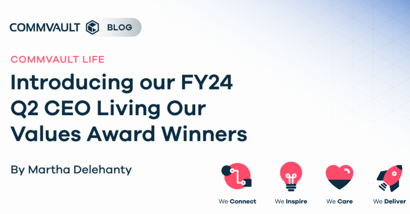Introducing our FY24 Q2 CEO Living Our Values Award Winners