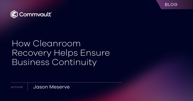 How Cleanroom Recovery Helps Ensure Business Continuity