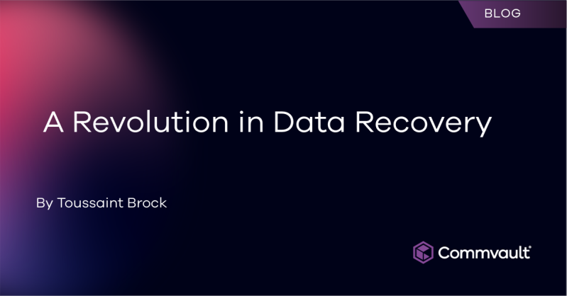 A Revolution in Data Recovery