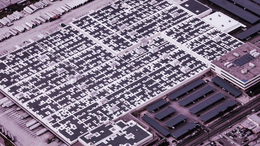 Aerial-warehouse-with-solar-panels-Crocus-Thumbnail