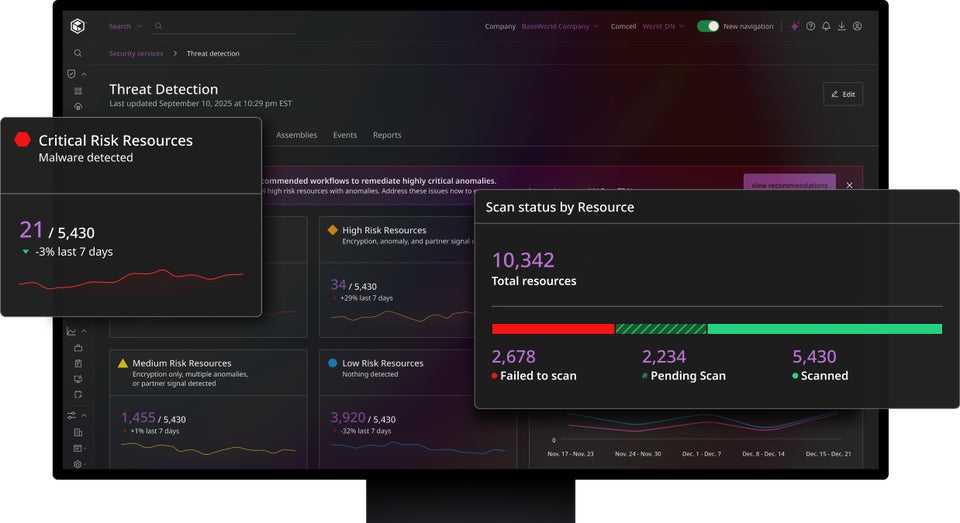 Commvault Cloud Unity | Plataforma | Commvault